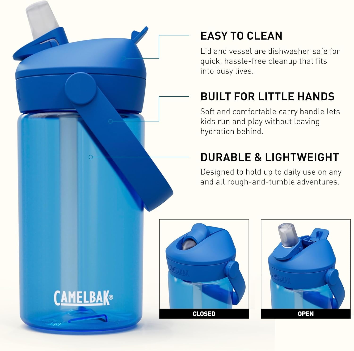 Camelbak Thrive™ Flip Straw Kids 14oz Bottle, Friendly Forest C272U