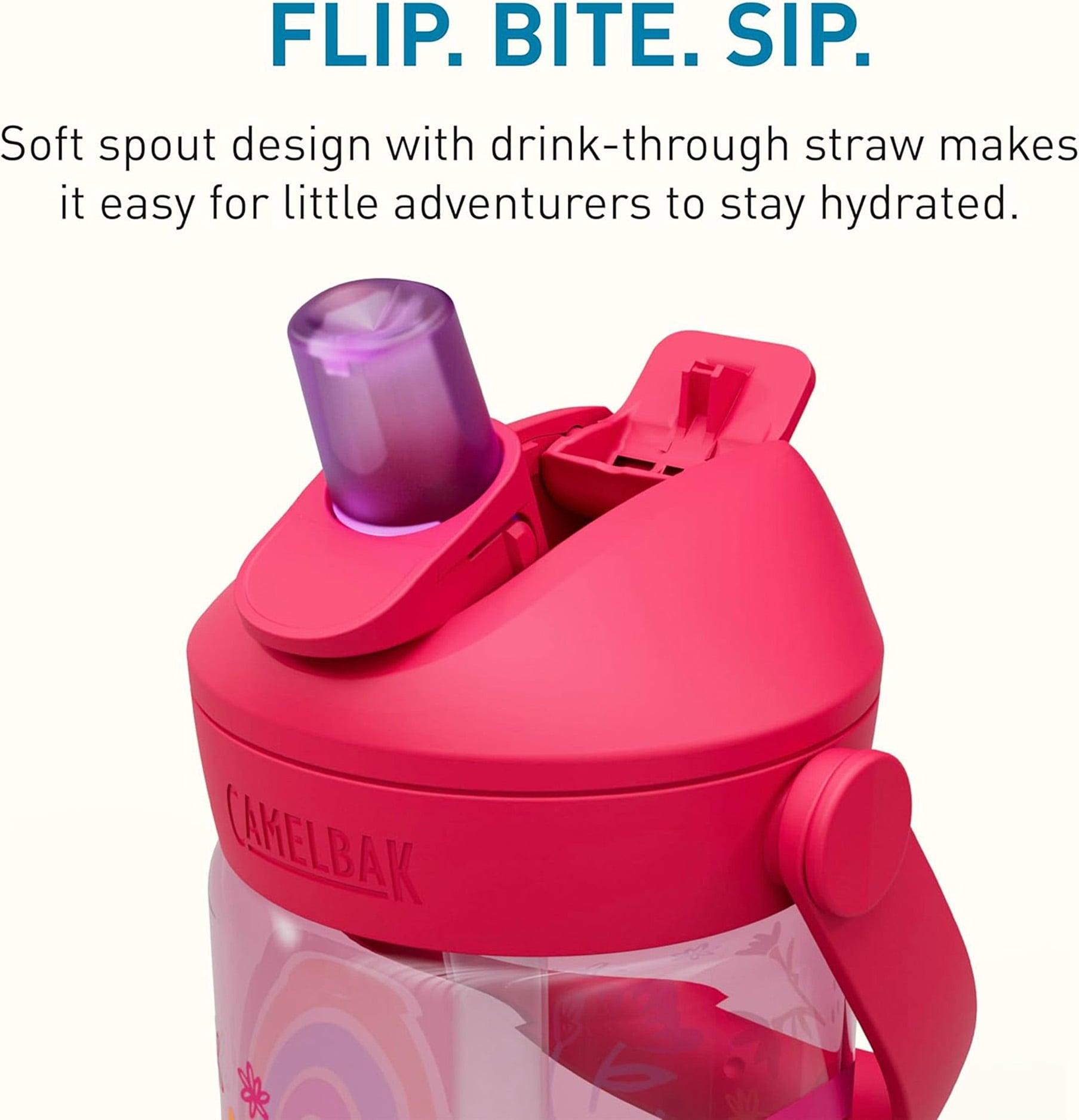 Camelbak Thrive™ Flip Straw Kids 14oz Bottle, Friendly Forest C272U