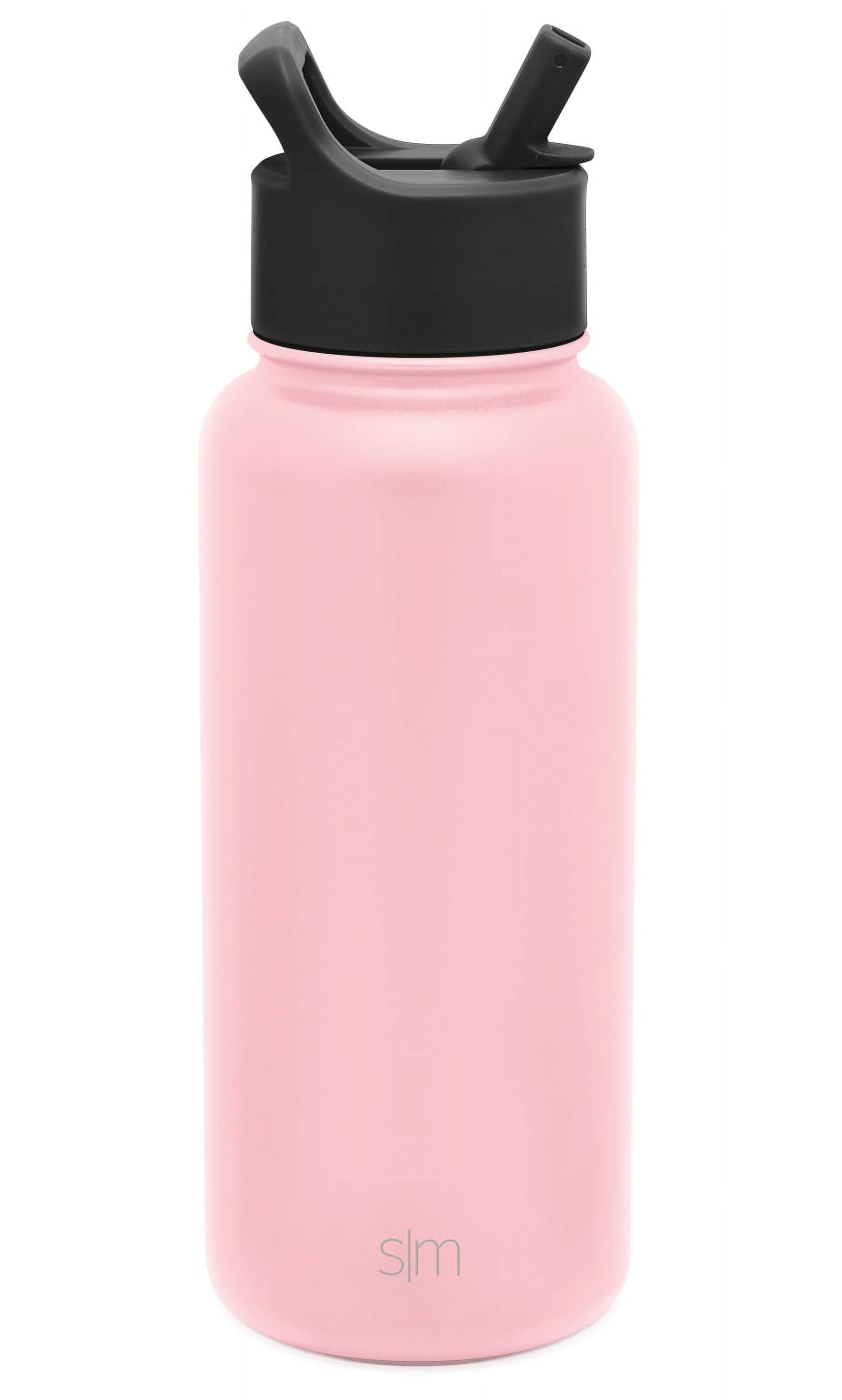 Simple Modern Summit Water Bottle Straw Lid Vacuum Insulated Stainless Steel Bottle | 18 fl oz C427Q