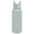 Simple Modern Summit 32oz Stainless Steel Water Bottle with Straw Lid Seaglass Sage C418V