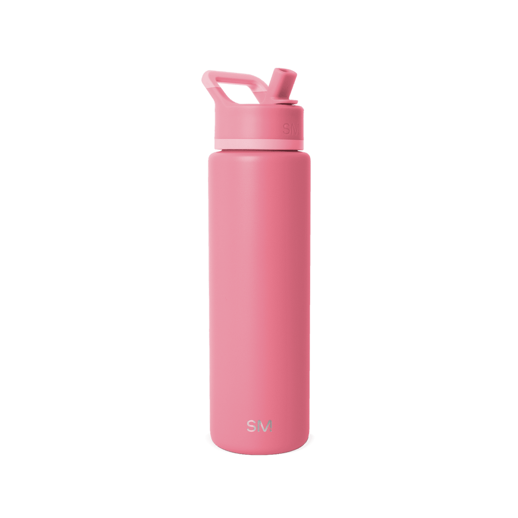 Simple Modern 30 fl oz Insulated Stainless Steel Summit Wide Mouth Water Bottle with Straw Lid | Slumberland C396Y