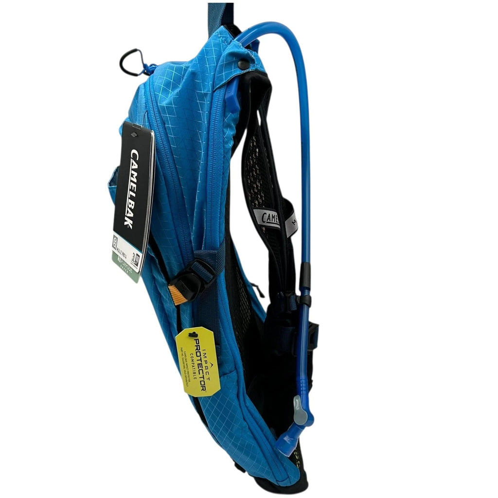 CAMELBAK M.U.L.E Pro 14L Bike Hydration Backpack 100 oz, Ibiza Blue/Orange C251K