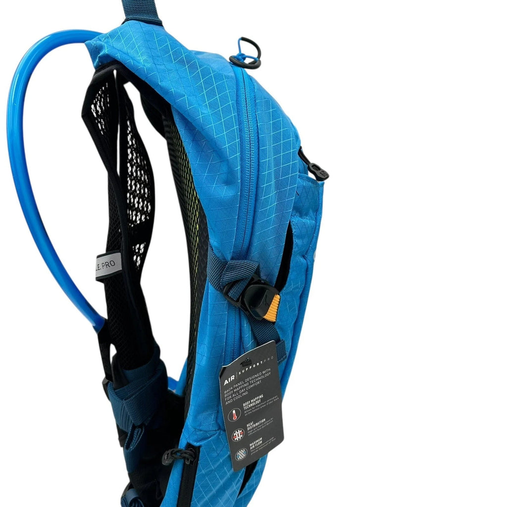 CAMELBAK M.U.L.E Pro 14L Bike Hydration Backpack 100 oz, Ibiza Blue/Orange C251K