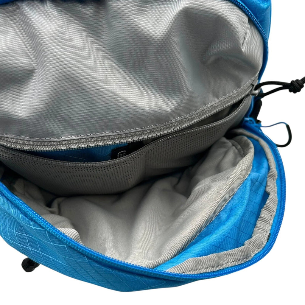 CAMELBAK M.U.L.E Pro 14L Bike Hydration Backpack 100 oz, Ibiza Blue/Orange C251K