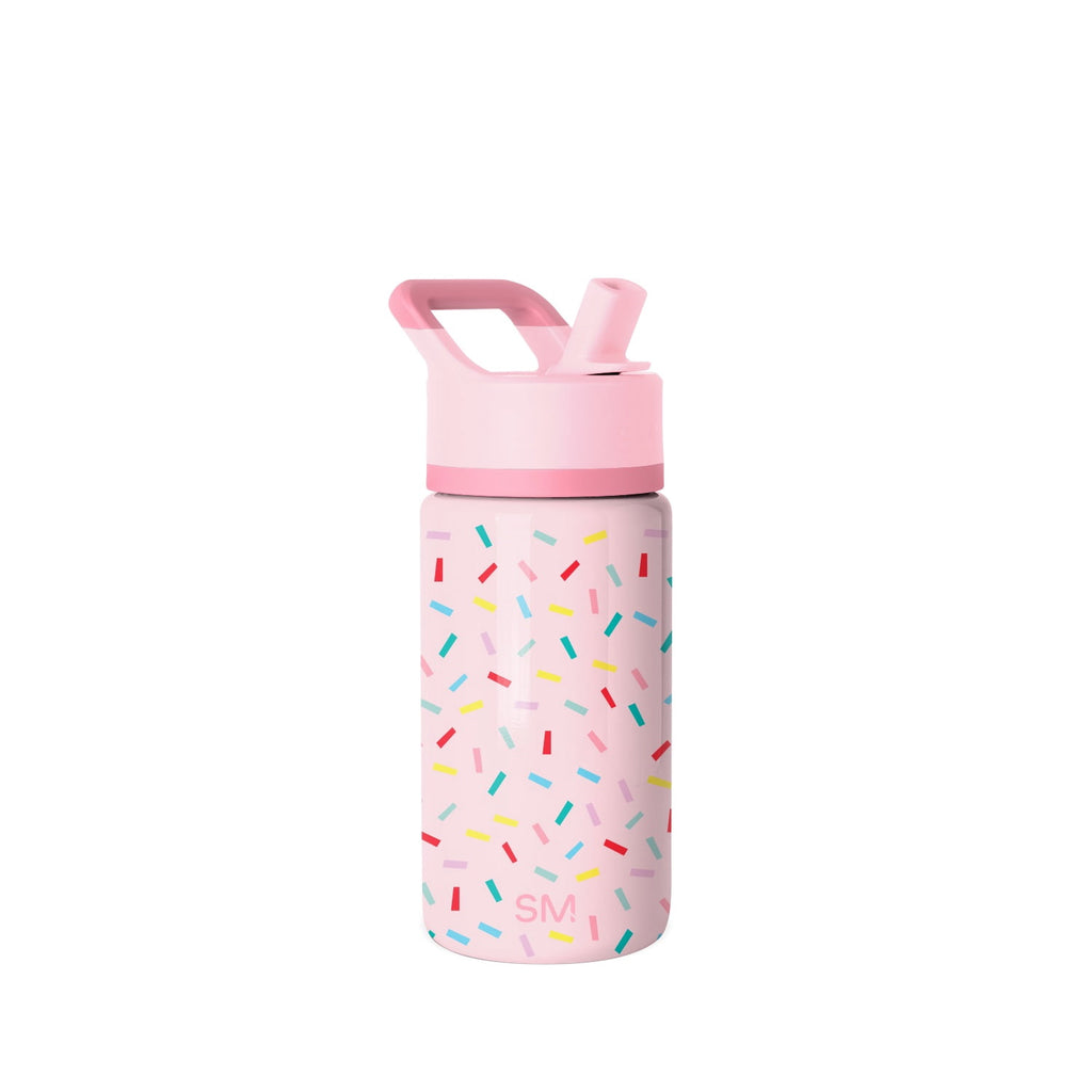 Simple Modern 14oz Summit Water Bottle with Straw Lid | Confetti C429X
