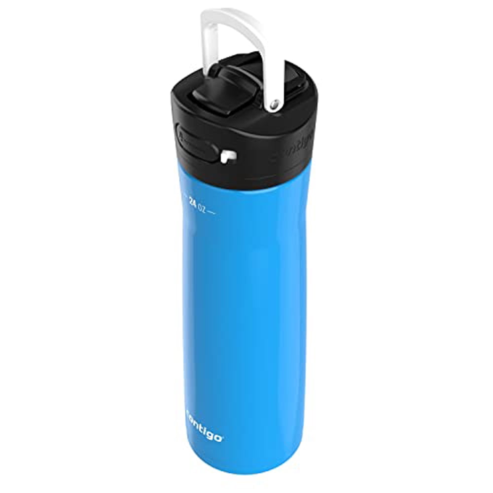 Contigo Ashland 2.0 Water Bottle with AUTOSPOUT Lid, 24oz., Blue Corn C081S