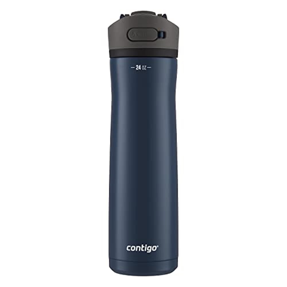 Contigo Ashland 2.0 Water Bottle with AUTOSPOUT Lid, 24oz., Blue Corn C081S