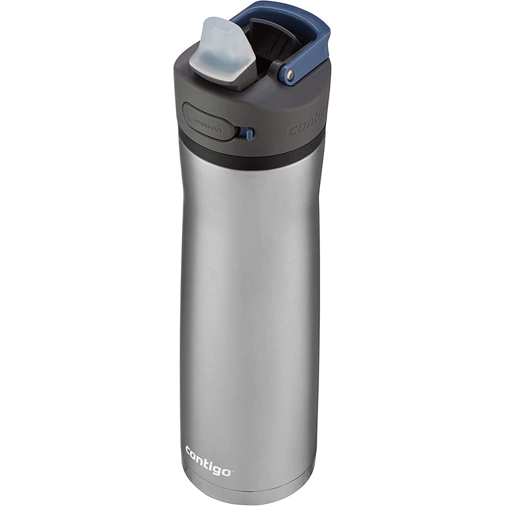 Contigo Ashland 2.0 Water Bottle with AUTOSPOUT Lid, 24oz., Blue Corn C081S