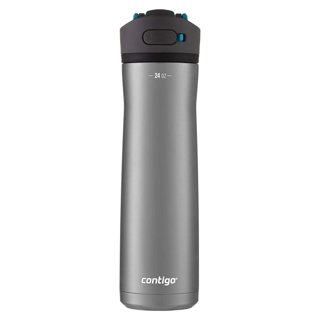 Contigo Ashland 2.0 Water Bottle with AUTOSPOUT Lid, 24oz., Blue Corn C081S
