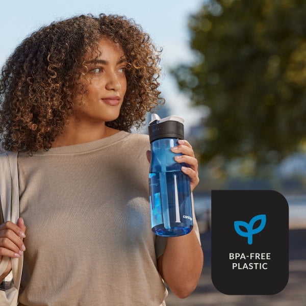 Contigo Ashland 2.0 32 oz Licorice BPA Free Water Bottle C039G