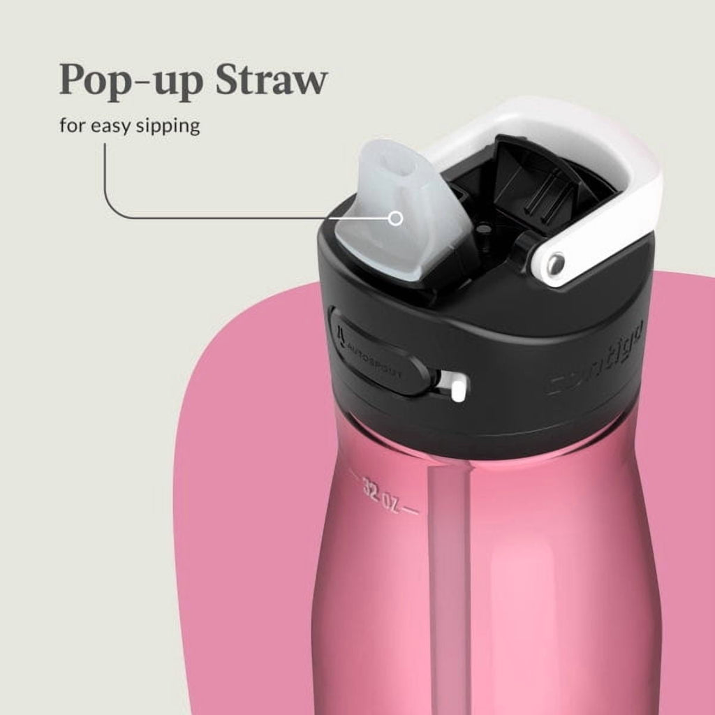 Contigo Ashland 2.0 32 oz Licorice BPA Free Water Bottle C039G