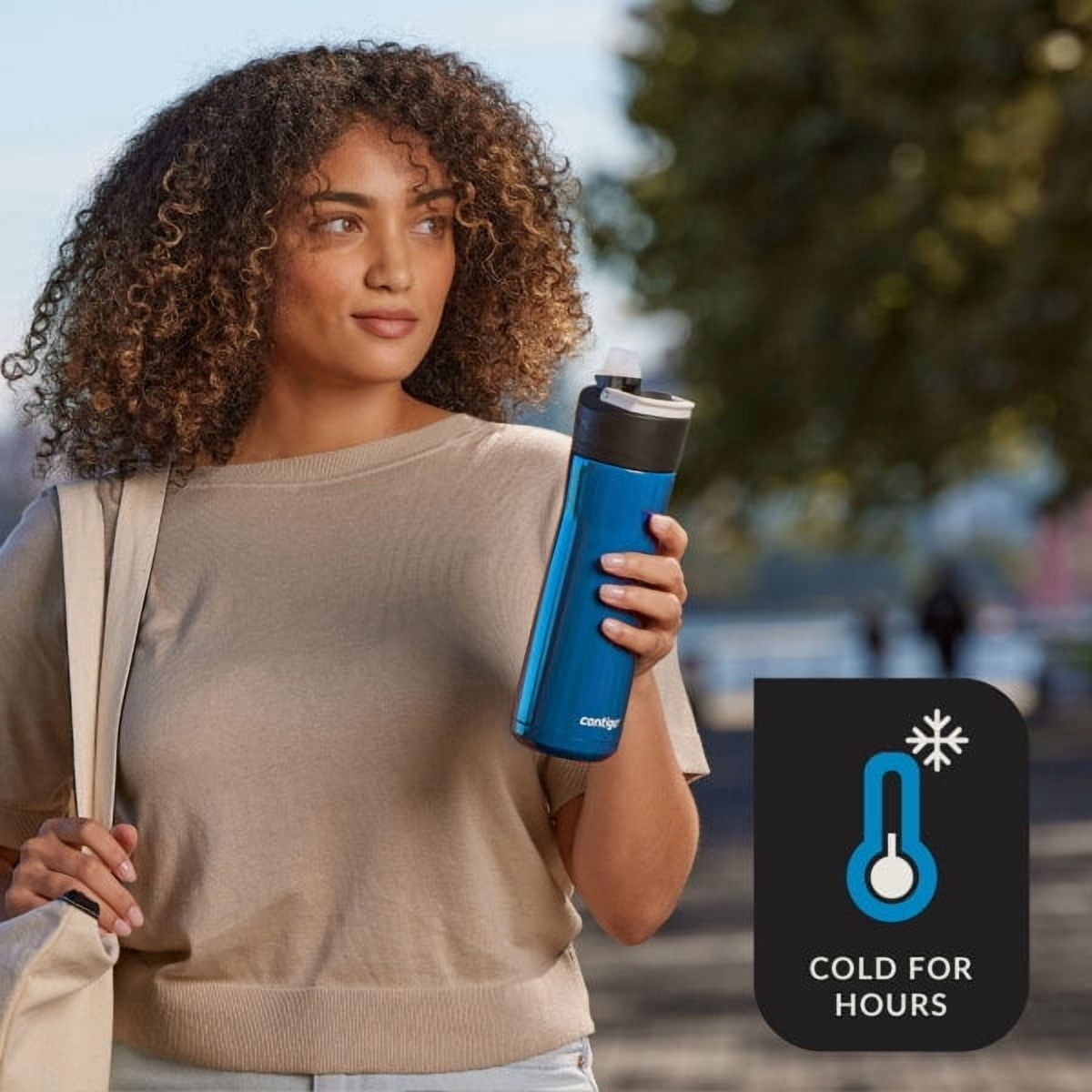 Contigo Ashland 2.0 32 oz Licorice BPA Free Water Bottle C039G