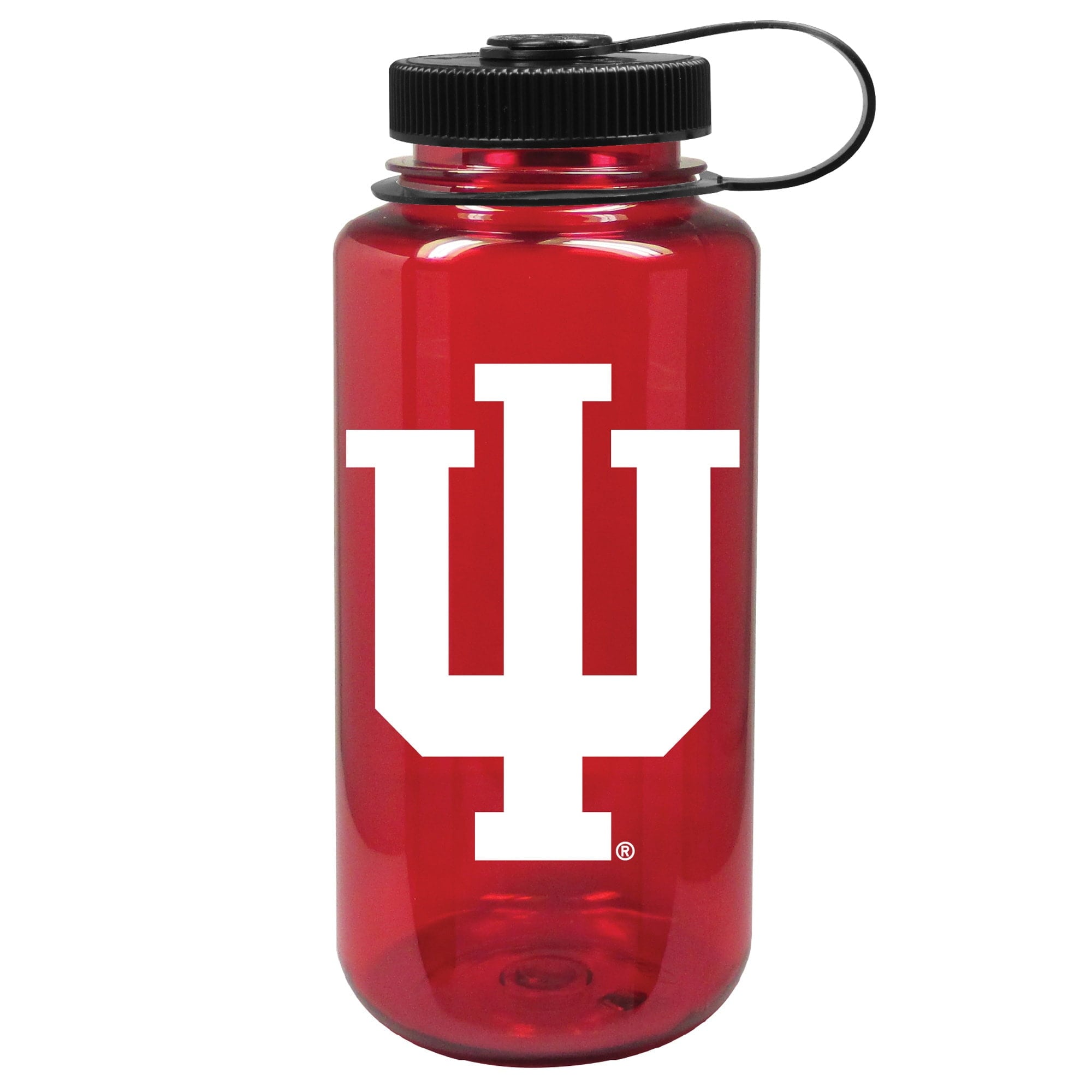 Crimson Indiana Hoosiers 32oz. Nalgene Sustainable Wide Mouth Water Bottle C169D