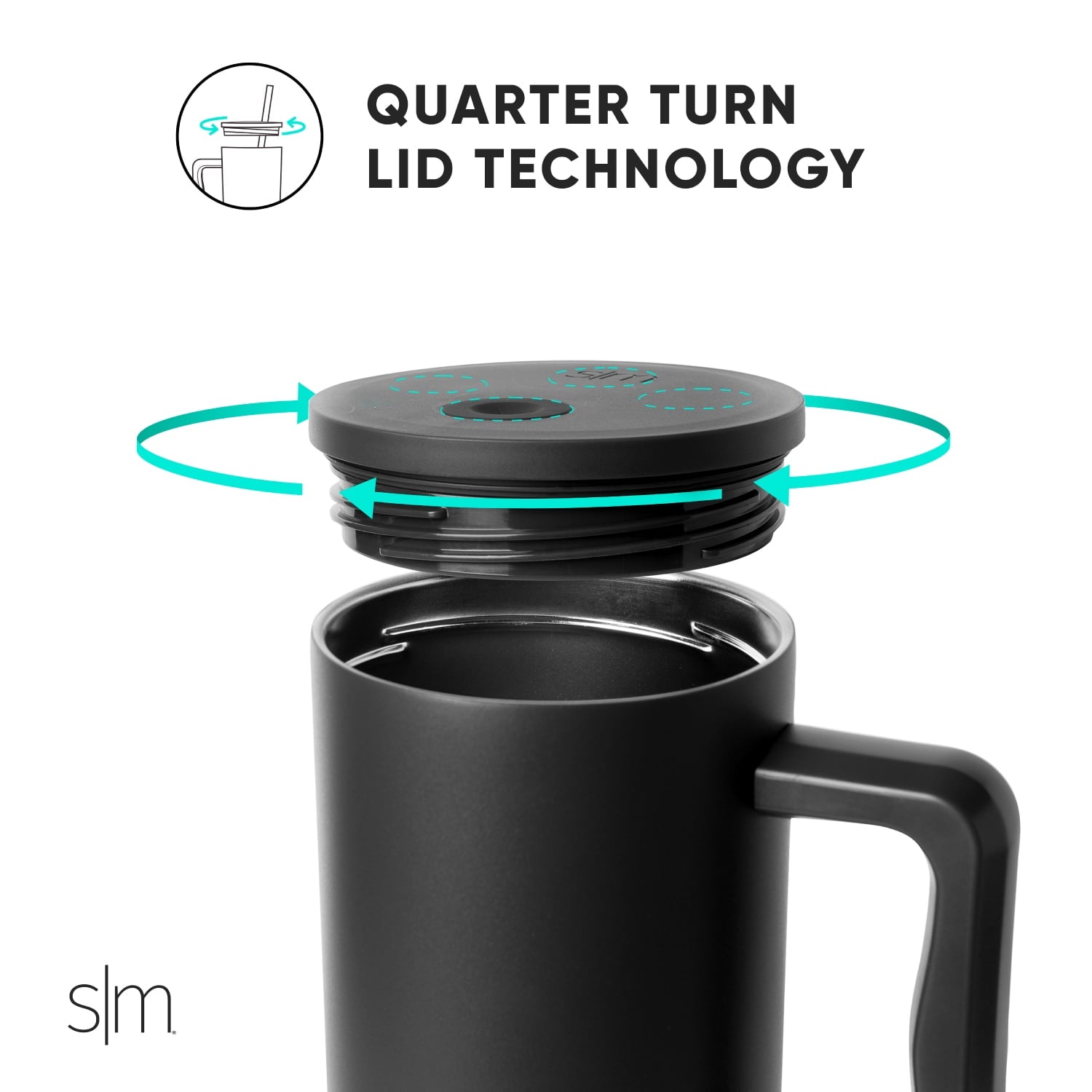Simple Modern 40 fl oz Insulated Stainless Steel Trek Tumbler with Straw Lid | 80s Mix C403J