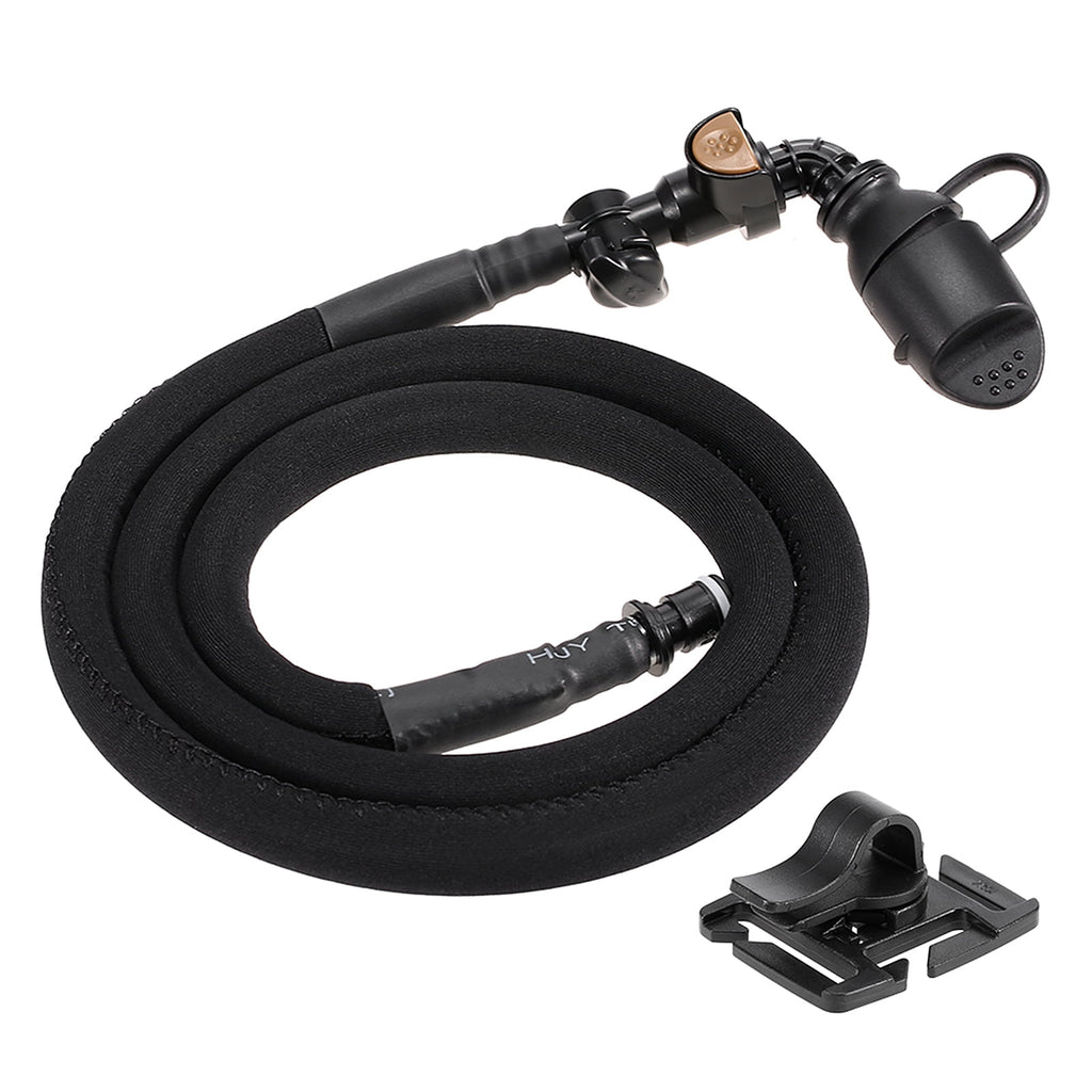 Hydration Bladder Tube with On-off Switch Hydration Pack Hose Replacement Hydration Pack Tube Clip Hydration Bladder Accessory C384T
