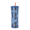 Contigo 20oz Shake &amp; Go Tumbler, Plastic with Straw, Stellar Jay Cowhide Couture C119W