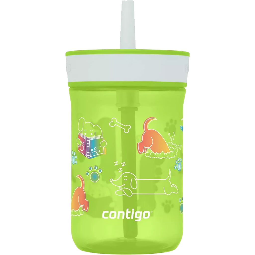 Contigo Kid's 14 oz. Leighton Tumbler with Straw - Juniper/Blue Forest C118P