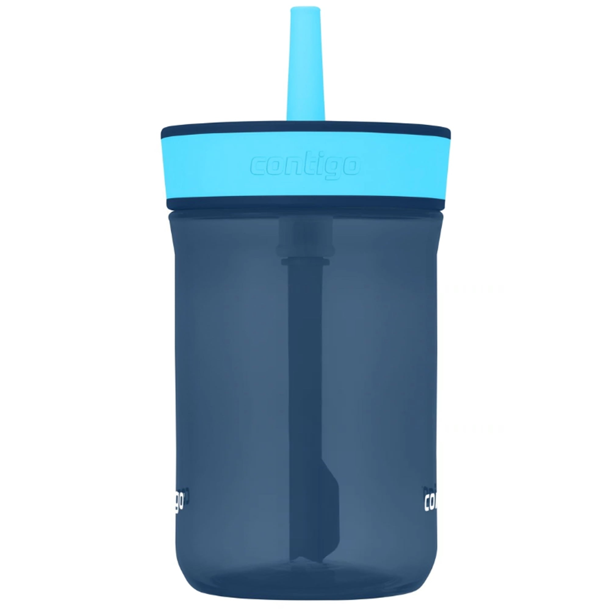 Contigo Kid's 14 oz. Leighton Tumbler with Straw - Juniper/Blue Forest C118P