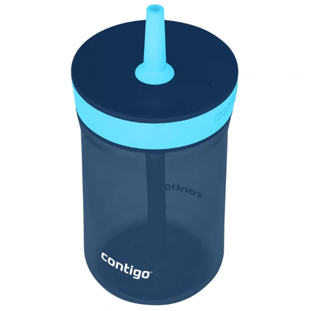 Contigo Kid's 14 oz. Leighton Tumbler with Straw - Juniper/Blue Forest C118P