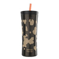 Contigo 20oz Shake &amp; Go Tumbler, Plastic with Straw, Licorice Cowhide Couture C093B