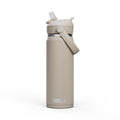 CamelBak Thrive™ Flip Straw Insulated Stainless Steel Water Bottle, 25 oz, Stone C359H
