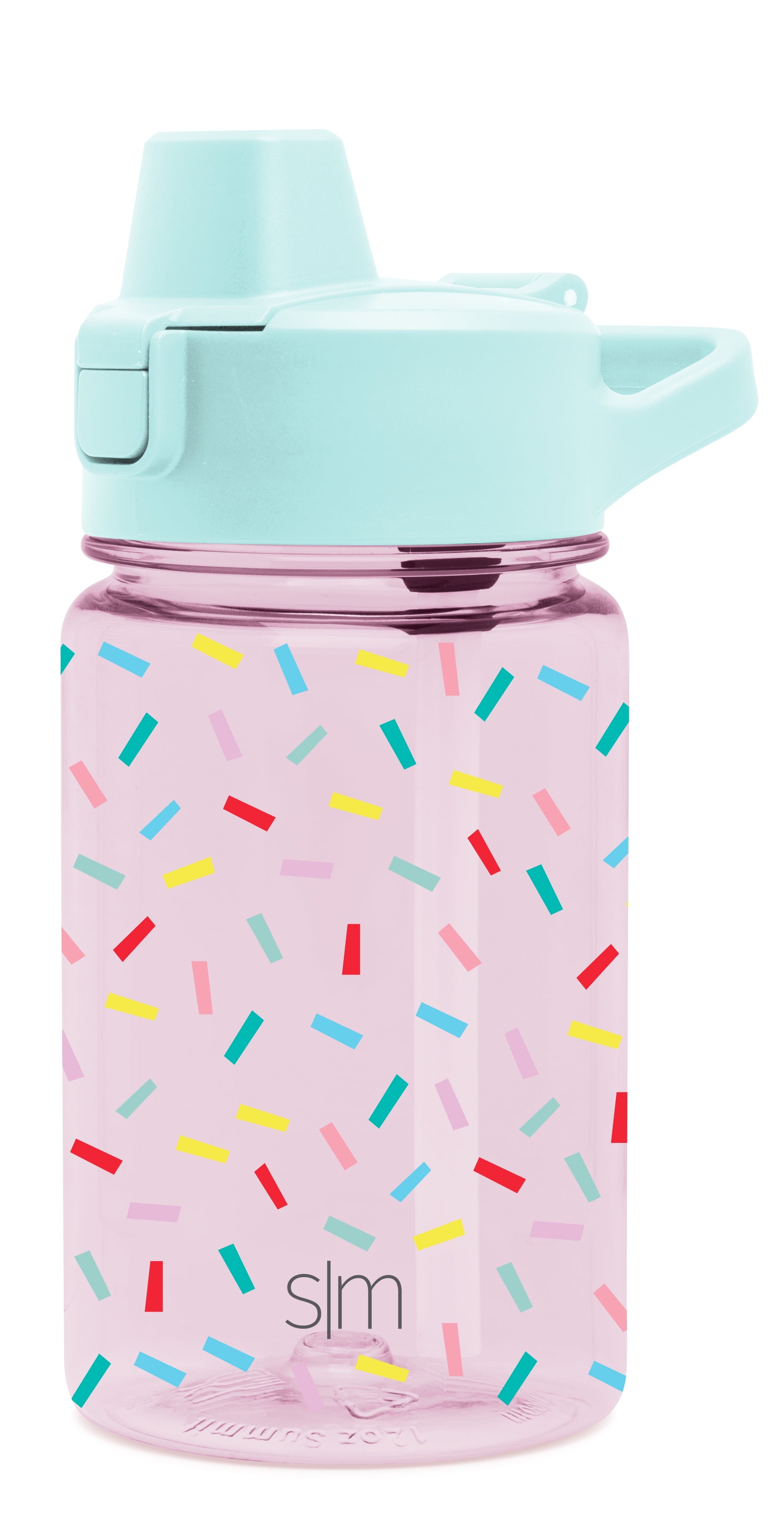 Simple Modern 12 fl oz Reusable Tritan Summit Water Bottle with Silicone Straw Lid | Birthday Cake C404B