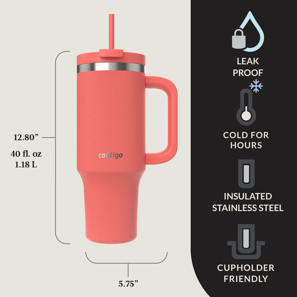 Contigo Streeterville Tumbler 40oz Inky Cap C106A