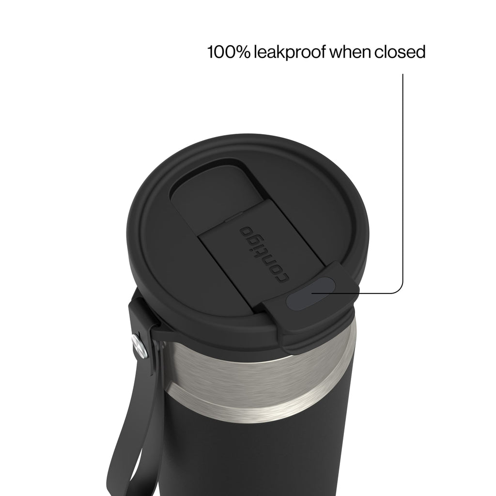 Contigo DualSip 20 oz Leakproof Insulated Water Bottle with 2-Way Lid C069C