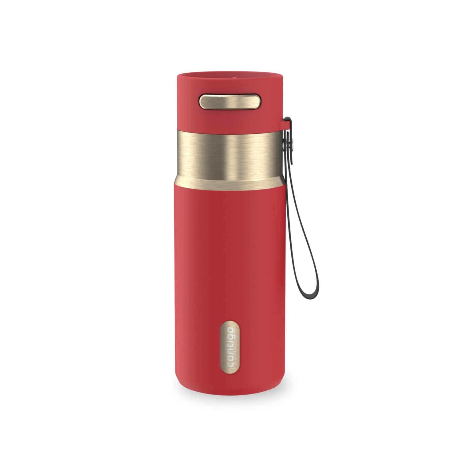 Contigo AutoSeal 16 oz Leakproof Water Bottle with Carrying Strap C023G