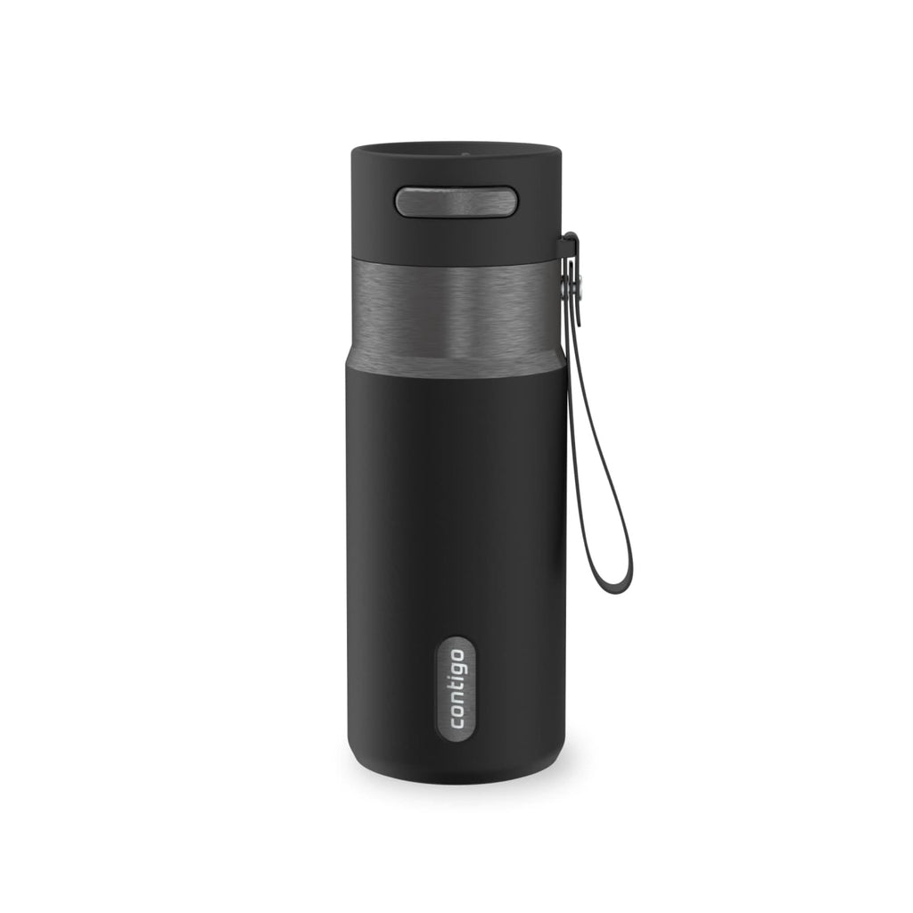 Contigo AutoSeal 16 oz Leakproof Water Bottle with Carrying Strap C023G