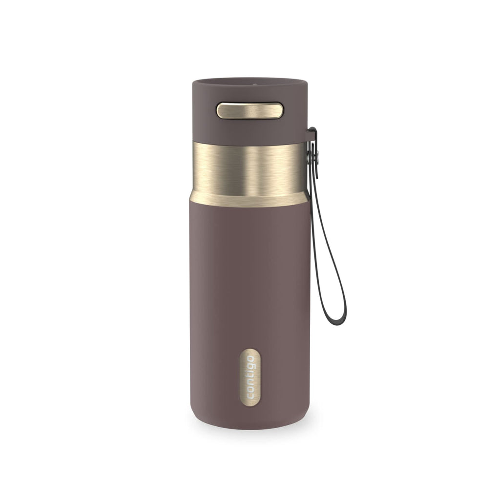 Contigo AutoSeal 16 oz Leakproof Water Bottle with Carrying Strap C023G