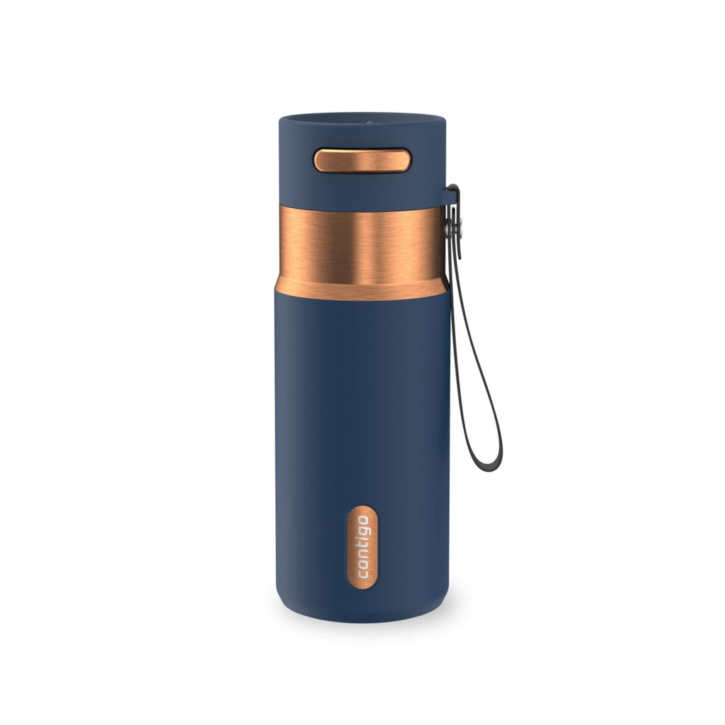Contigo AutoSeal 16 oz Leakproof Water Bottle with Carrying Strap C023G