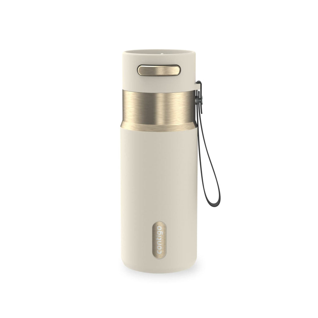 Contigo AutoSeal 16 oz Leakproof Water Bottle with Carrying Strap C023G