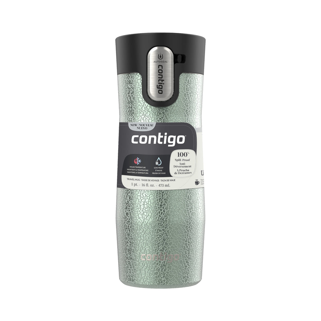 Contigo AUTOSEAL West Loop Vacuum-Insulated Stainless Steel Travel Mug with Easy-Clean Lid, 16 oz C031U
