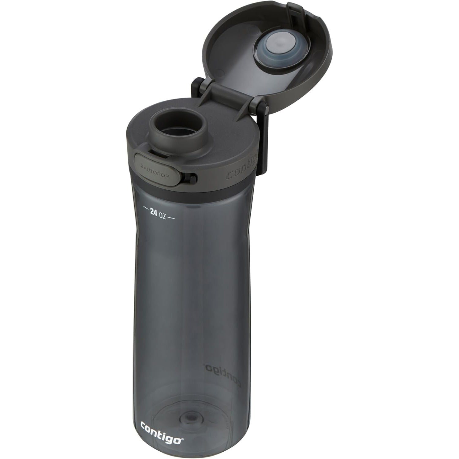 Contigo - Water Bottle with Leak-Proof and Locking Lid, BPA Free, 709ml Capacity, Black C087E