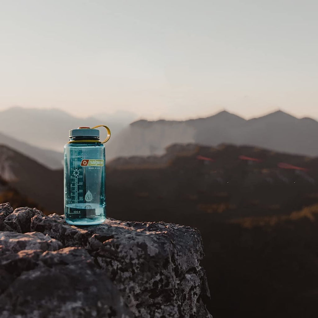 Nalgene Tritan OTF Water Bottle: 24oz, Glacial Blue C142N