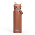 CamelBak Thrive™ Flip Straw Insulated Stainless Steel Water Bottle, 25 oz, Sierra Red C340G