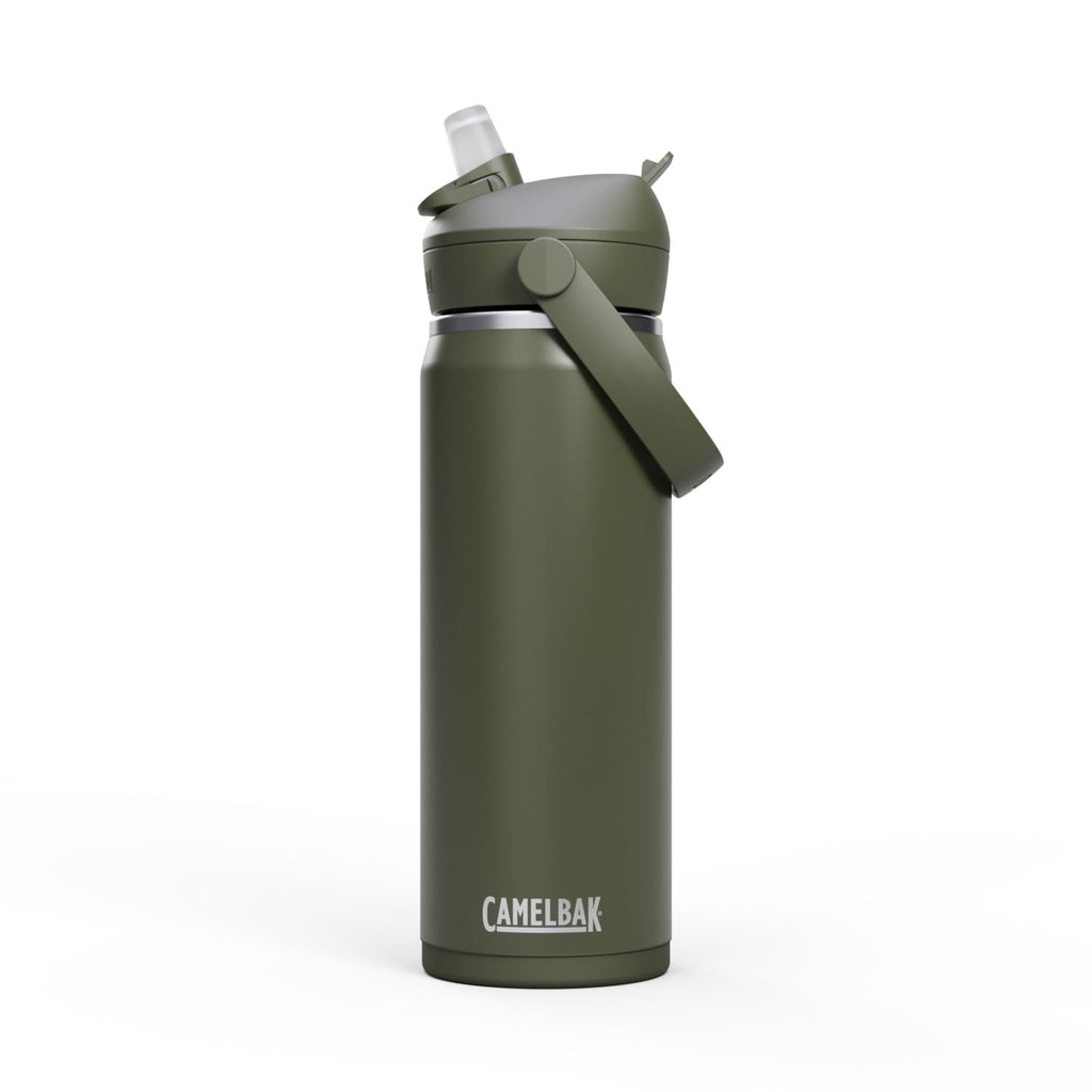 CamelBak Thrive™ Flip Straw Insulated Stainless Steel Water Bottle, 20oz, Moss C363C
