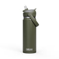 CamelBak Thrive™ Flip Straw Insulated Stainless Steel Water Bottle, 20oz, Moss C363C