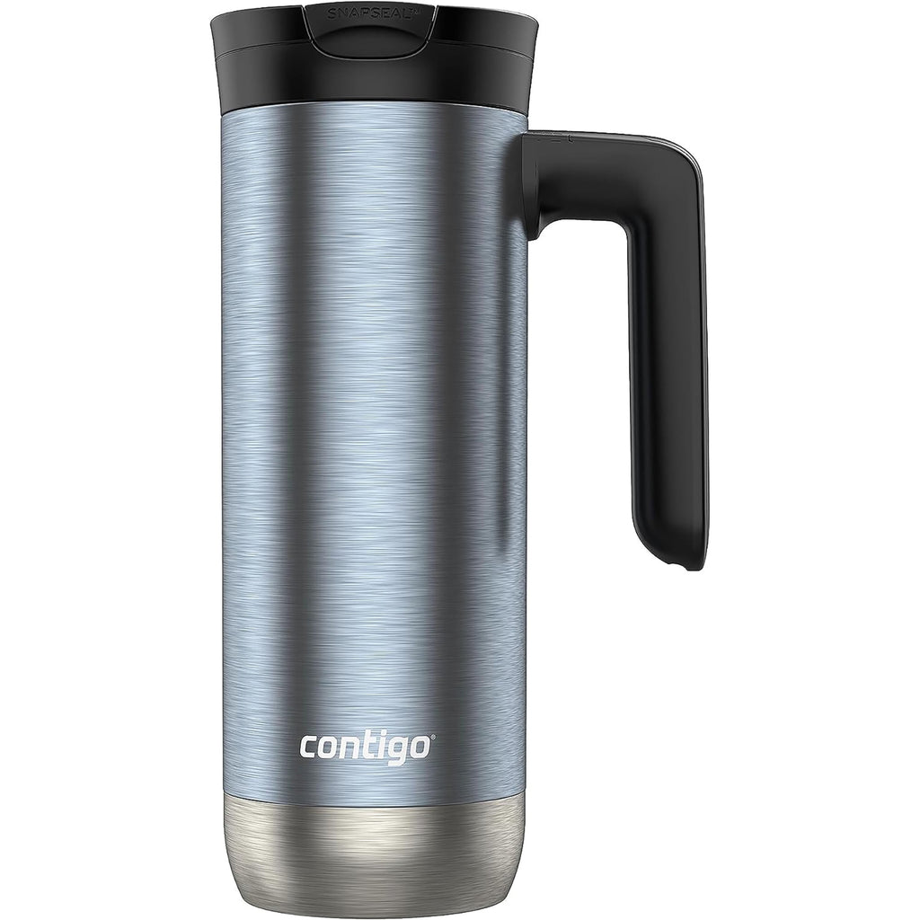 Contigo 20 oz. Superior 2.0 SnapSeal Stainless Steel Travel Mug - Dark Ice C035Z