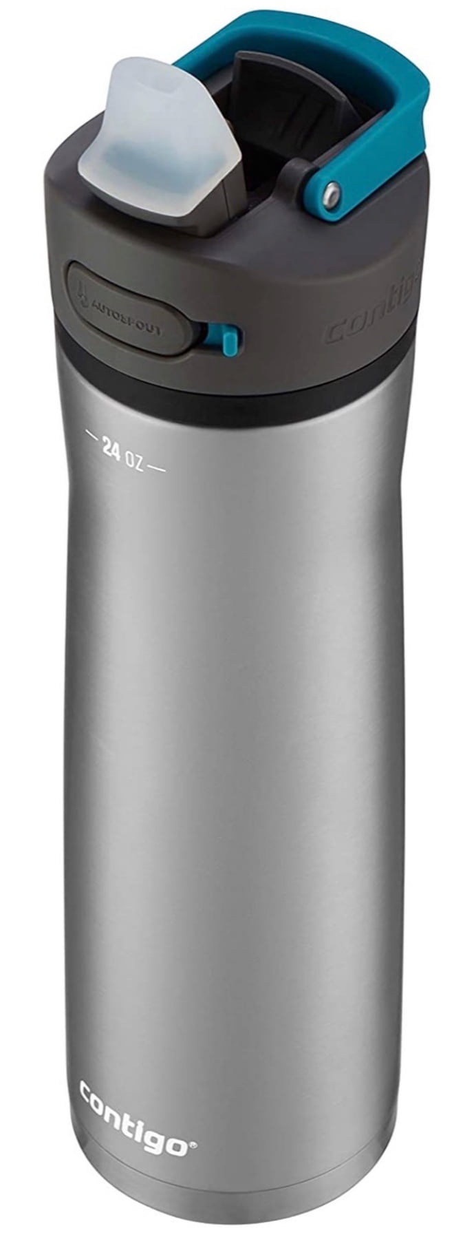 Contigo Ashland 2.0 Water Bottle with AUTOSPOUT Lid, 24oz., Blue Corn C081S
