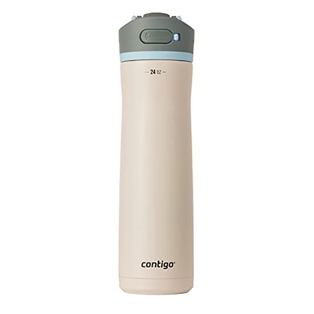 Contigo 24 oz. Wells Chill Stainless Steel Filter Water Bottle - Salt C086V