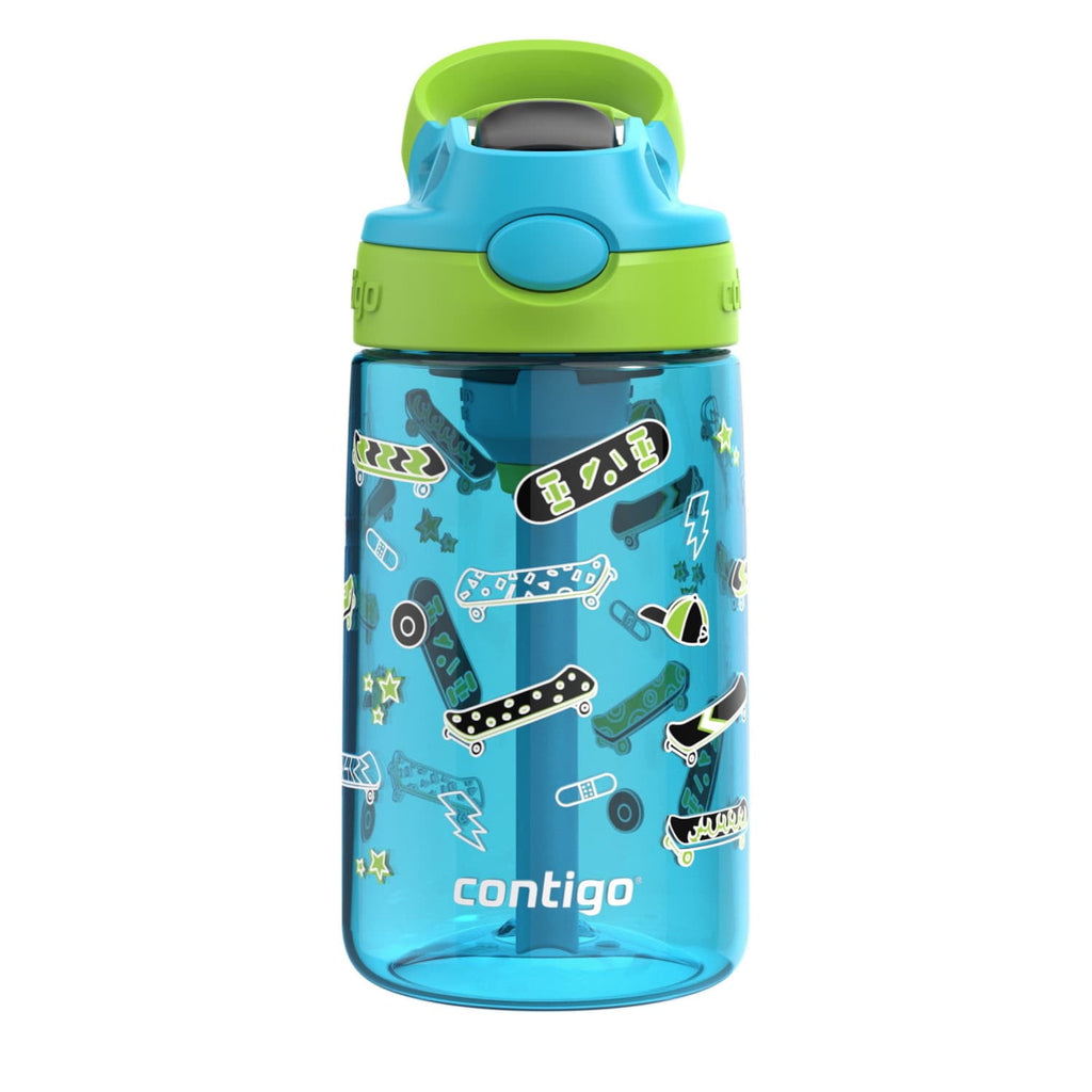 Contigo Aubrey Leak-Proof Spill-Proof Water Bottle, Blue, 14 oz. C004Y