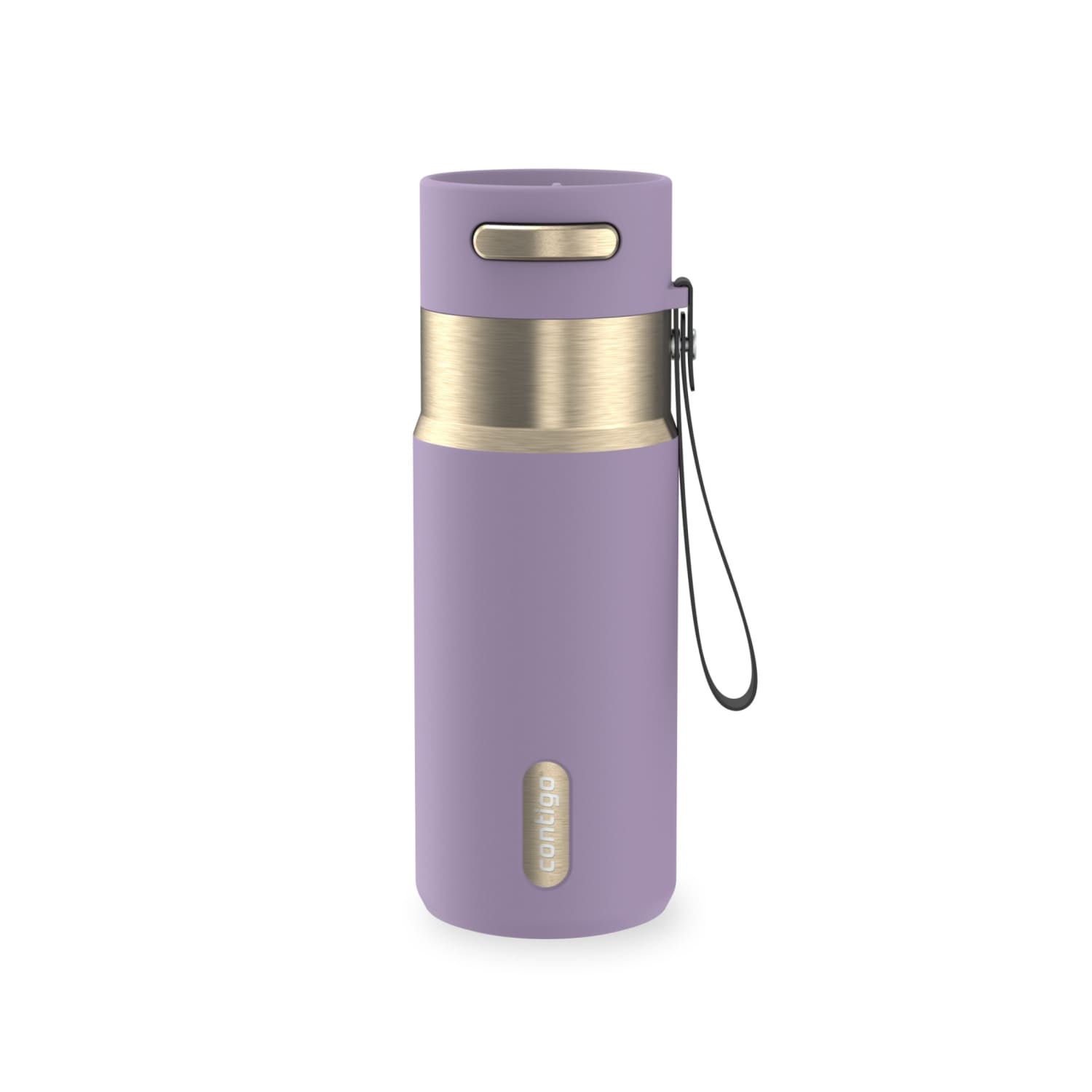 Contigo AutoSeal 16 oz Leakproof Water Bottle with Carrying Strap C023G