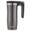 Contigo Autoseal Vacuum Insulated 16 Ounce Stainless Steel Gunmetal Travel Mug with Easy Lid C064L