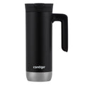 Contigo Huron 2.0 Stainless Steel Travel Mug with SNAPSEAL Lid and Handle in Black, 20 fl oz. C005N