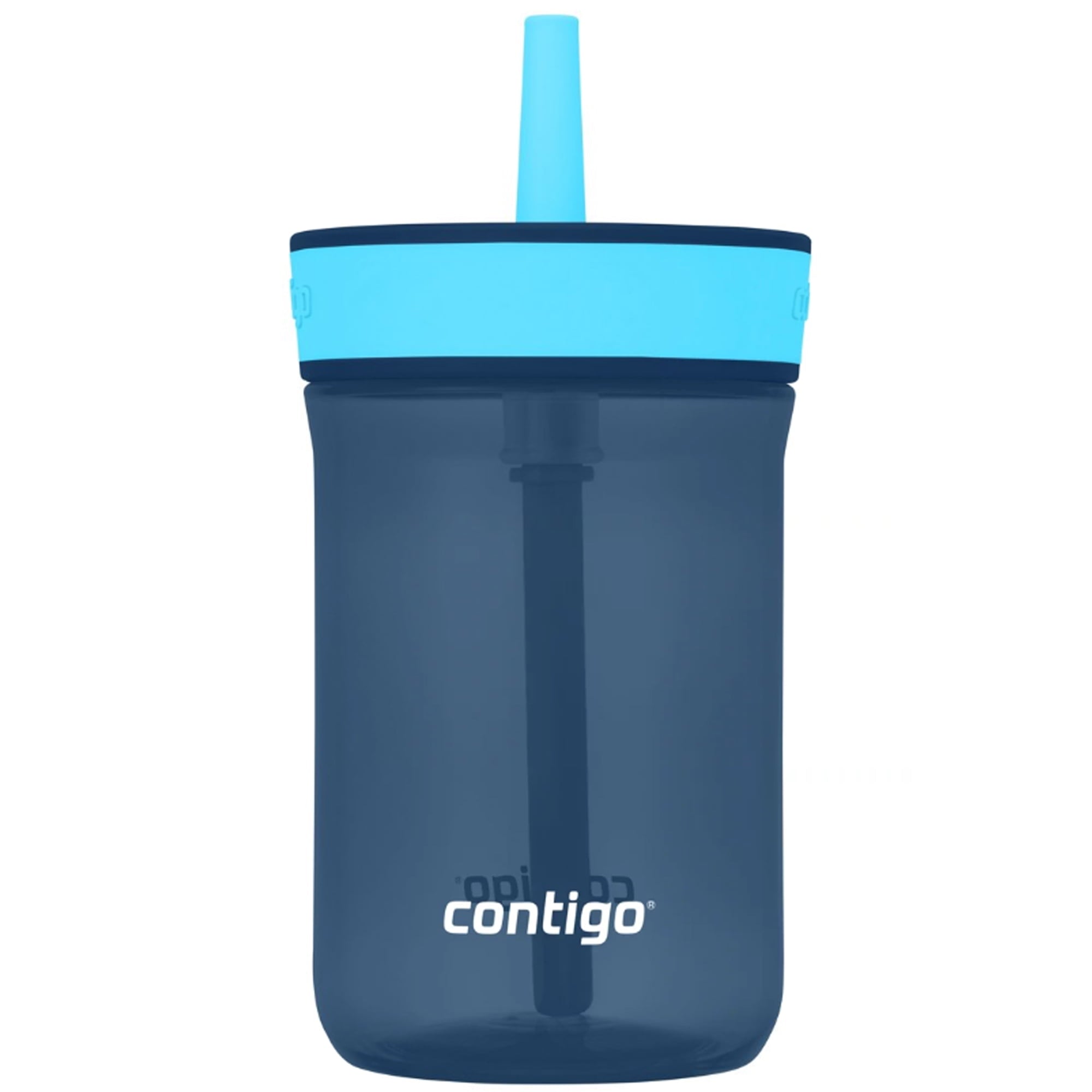 Contigo Kid's 14 oz. Leighton Tumbler with Straw - Juniper/Blue Forest C118P