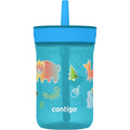 Contigo Kid's 14 oz. Leighton Tumbler with Straw - Juniper/Blue Forest C118P
