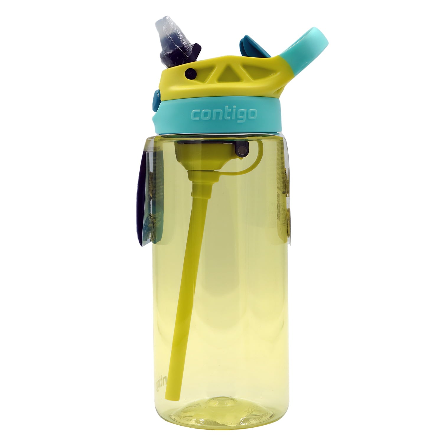 Contigo Kid's 20 oz. AutoSpout Straw Water Bottle - Juniper/Limelight C032D