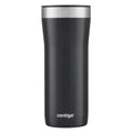 Contigo Streeterville Stainless Steel Tumbler with Plastic Straw and Splash-Proof Lid, Licorice, 32 fl. oz C122V